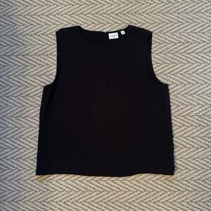 Aritzia Black Sleeveless Blouse Size Medium